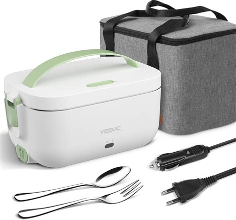 YISSVIC Portable Electric Lunch Box with 9.9L Insulated Bags 